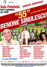 Concert aniversar Benone Sinulescu la Sala Palatului  din Bucureşti