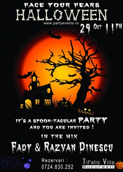 Halloween party în Tifalls Villa din Bucureşti