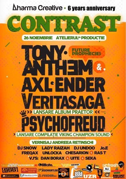 Contrast – Tony Anthem & Axl Ender, Veritasaga, Psychofreud