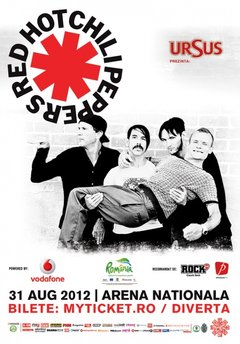 poster-Red-Hot-Chili-Peppers-Bucarest