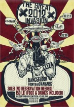 The Great 2012 Invasion în Club Control din Bucureşti