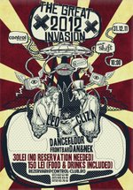 The Great 2012 Invasion în Club Control din Bucureşti
