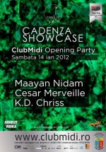 Cadenza Showcase la Club Midi din Cluj-Napoca
