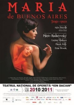 Maria de Buenos Aires la Teatrul Naţional de Operetă Bucureşti