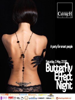 ButterflyEffect Night în The Silver Church din Bucureşti