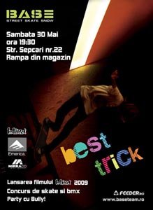 Concurs BEST TRICK in Bucuresti