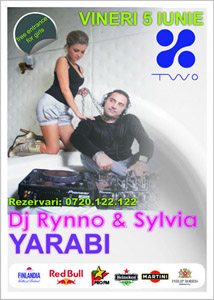 DJ Rynno & Sylvia in Club Two din Constanta