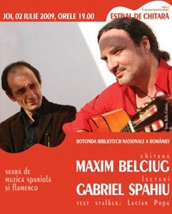 Estival de chitara: Seara de muzica spaniola si flamenco in Bucuresti