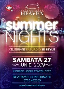 Summer Night Party in Heaven Studio din Timisoara