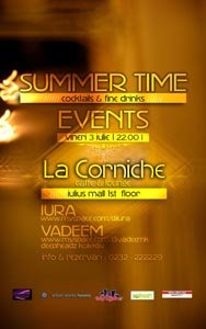 Iura si Vadeem la Corniche Lounge din Iasi