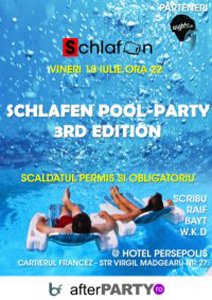 Schlafen Pool Party 3 la Hotel Persepolis din Bucuresti