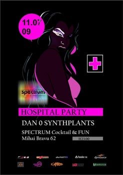 Dan 0 & Synthplants in Spectrum Cocktail & Fun din Bucuresti