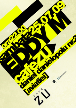 Eddy M in Cafe Zu din Bucuresti
