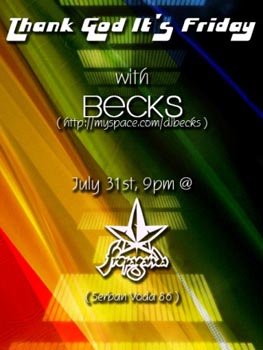Becks in Propaganda din Bucuresti