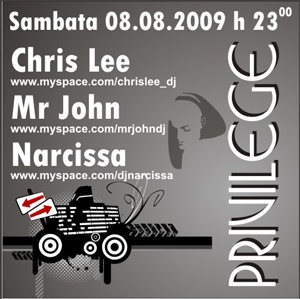 Chris Lee in Club Privilege din Ploiesti