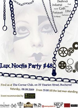 Lux Noctis Party 48 in The Corner Club din Bucuresti