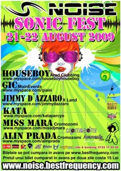 Sonic Fest in Club Noise din Arad