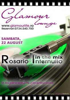 Rosario Internullo in Glamour Lounge din Brasov