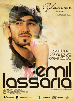 Emil Lassaria in Glamour Lounge din Brasov