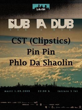 Sub-a-dub in Club Suburbia din Bucuresti