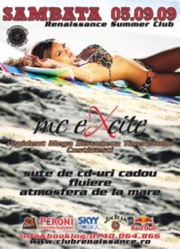 MC eXcite in Renaissance Club din Arad