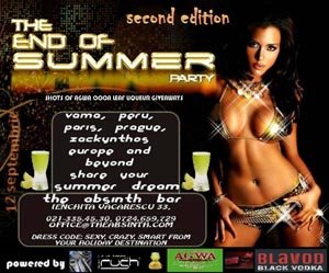 End Of Summer Party in Absinth Bar din Bucuresti