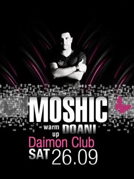 DJ Moshic in Daimon Sport Club din Bucuresti