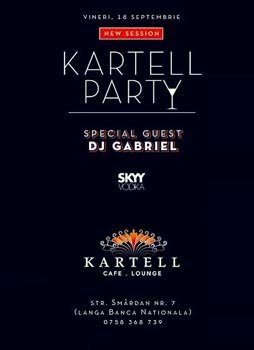 Kartell Party in Kartell Cafe din Bucuresti
