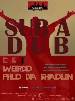 Sub-a-dub in Club Suburbia din Bucuresti