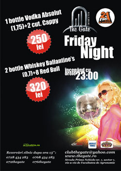Friday Night in The Gate din Bucuresti