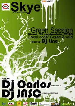 Green Session in Club Skye din Iasi