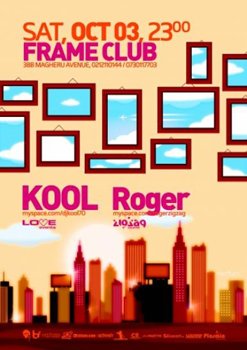Kool & Roger in Frame Club din Bucuresti