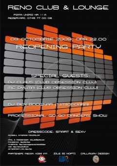 Reopening Party in Reno Club din Deva