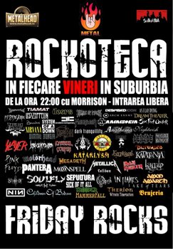 Rockoteca in Club Suburbia din Bucuresti