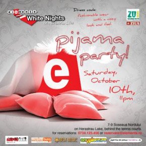 Pijama party in Club Elements din Bucuresti