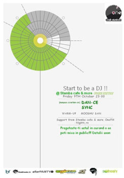 Start to be a DJ in Stamba Cafe din Bucuresti
