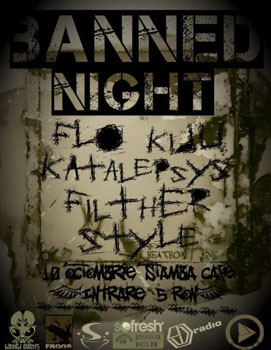 Banned Night in Stamba Cafe din Bucuresti