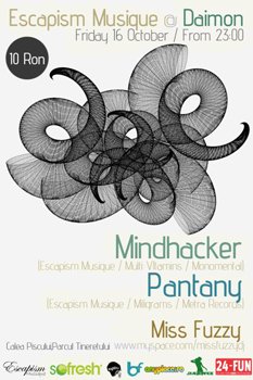 Escapism Musique in Daimon Club din Bucuresti