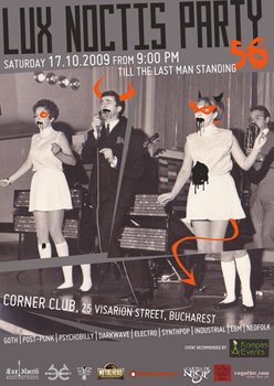 Lux Noctis Party 56 in The Corner Club din Bucuresti
