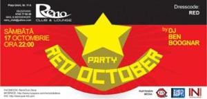 Red October Party in Reno Club din Deva