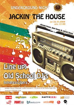 Jackin’ the house in Opium Stage din Bucuresti