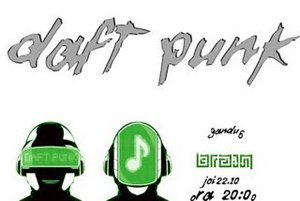 Daft Punk party in Club Brain din Iasi