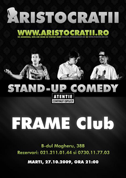 Trupa Aristocratii in Frame Club din Bucuresti