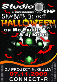 Halloween Party in Renaissance Club din Arad