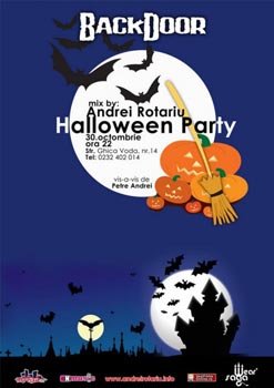 Halloween Party in BackDoor din Iasi