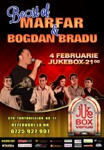Concert Bogdan Bradu şi Marfar în Club Jukebox din Bucureşti