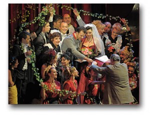 Opereta Silvia Die Csardasfurstin la Teatrul Naţional de Operetă Ion Dacian din Bucureşti