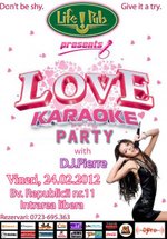 love karaoke party post