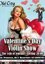 Valentine’s Day Violin Show în Old City Franceză din Bucureşti