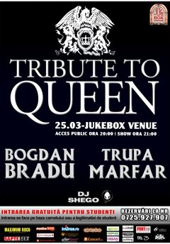 Afis_Tribute_to_Queen_25_Martie